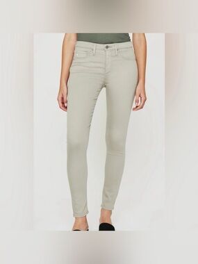 AG Farrah Skinny Crop Seamless High Rise Ankle Jeans - Taupe Size 24